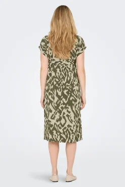 Vestido camiseiro maternity
