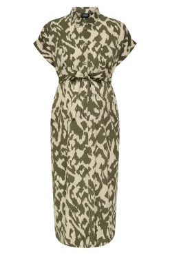 Vestido camiseiro maternity
