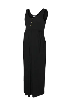 Vestido com alças de amamentação