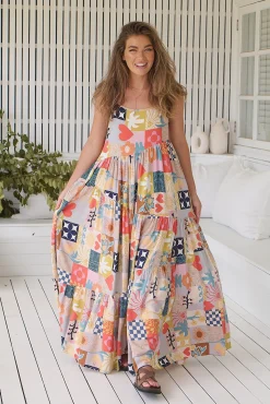 Vestido comprido boho