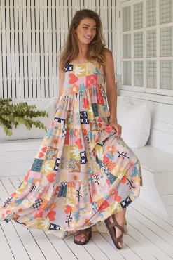 Vestido comprido boho