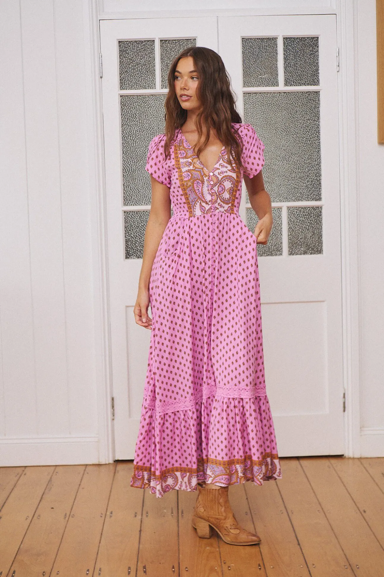 Vestido comprido Carmen