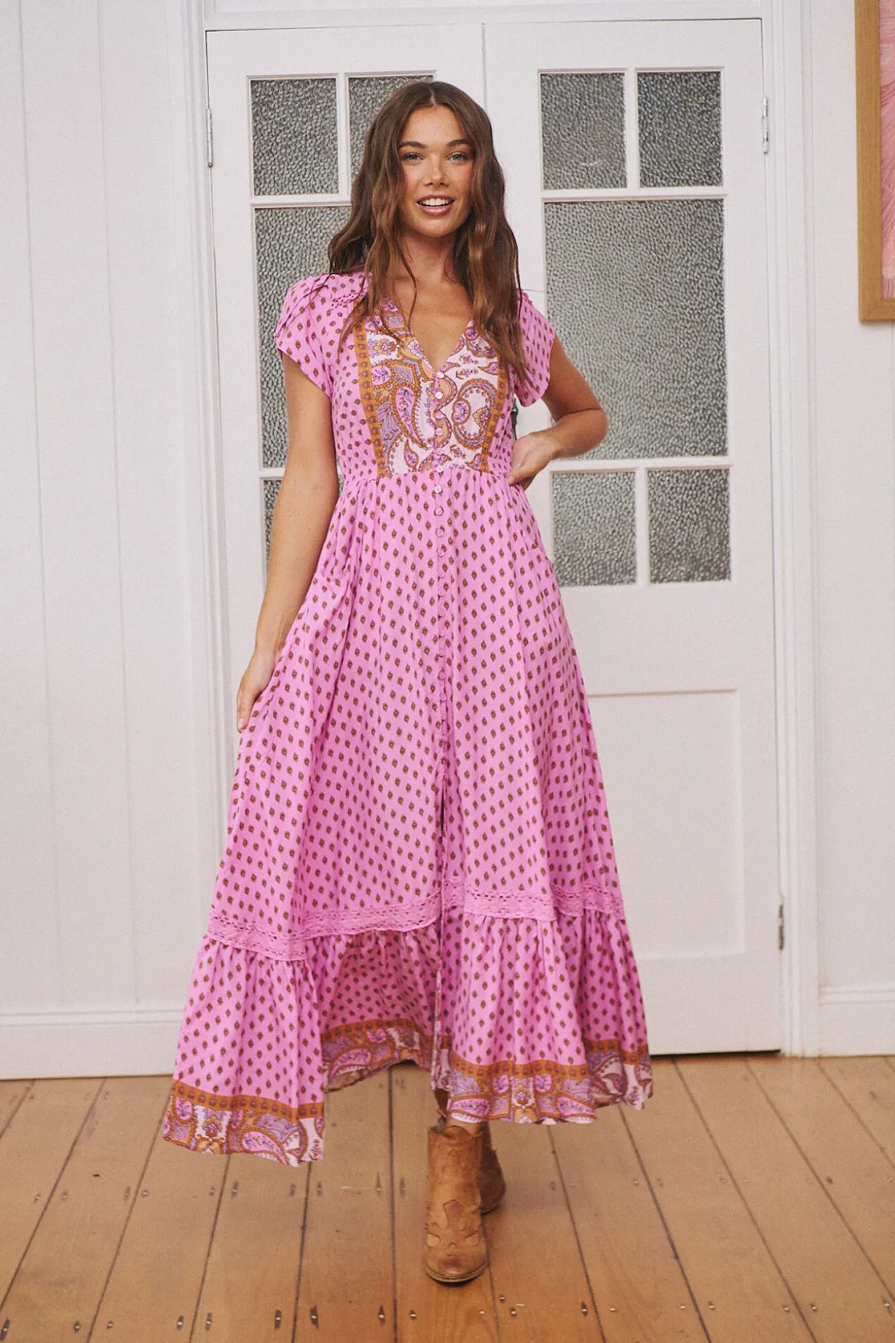 Vestido comprido Carmen