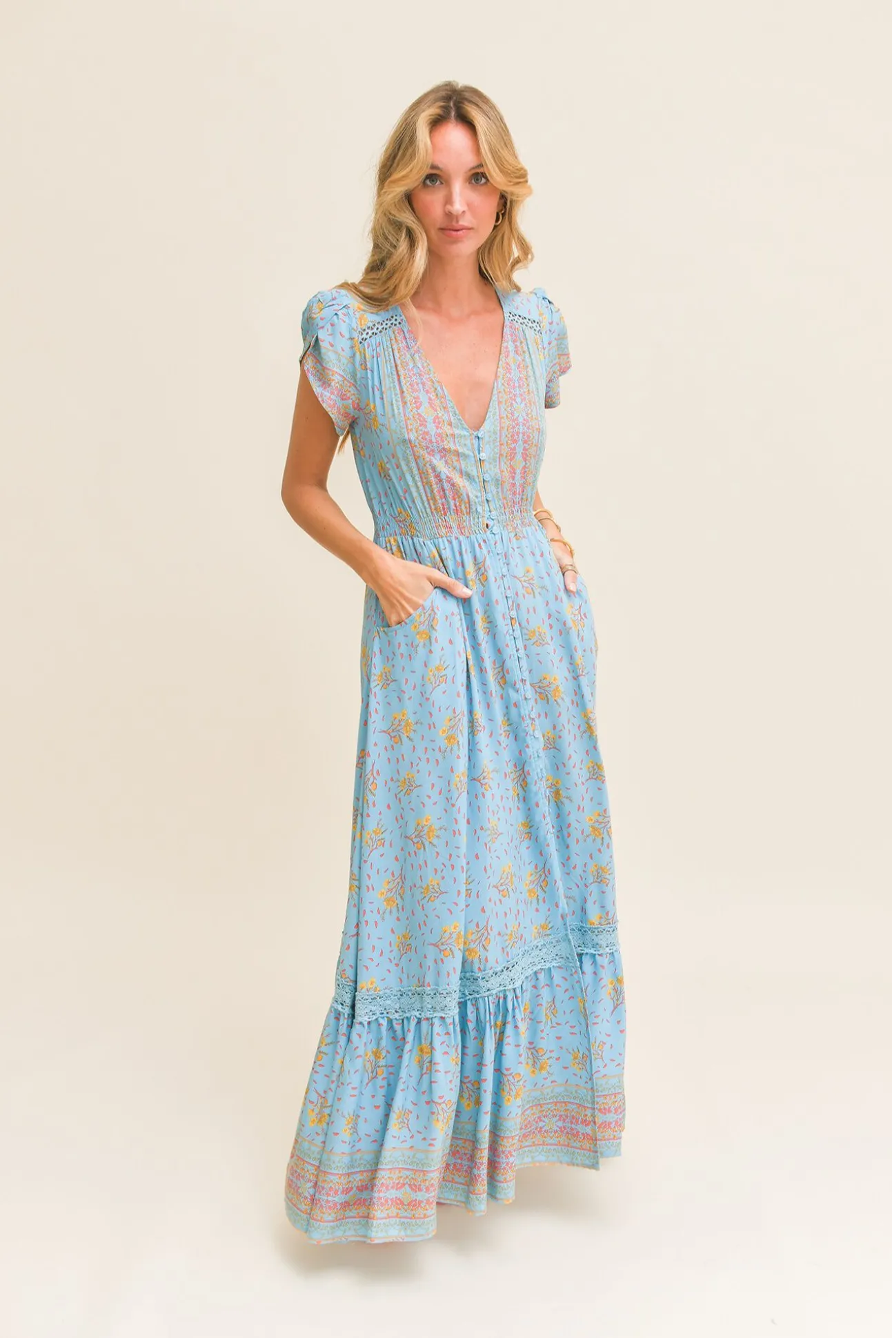 Vestido comprido Carmen