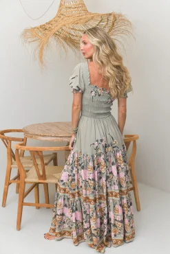 Vestido comprido Claudette