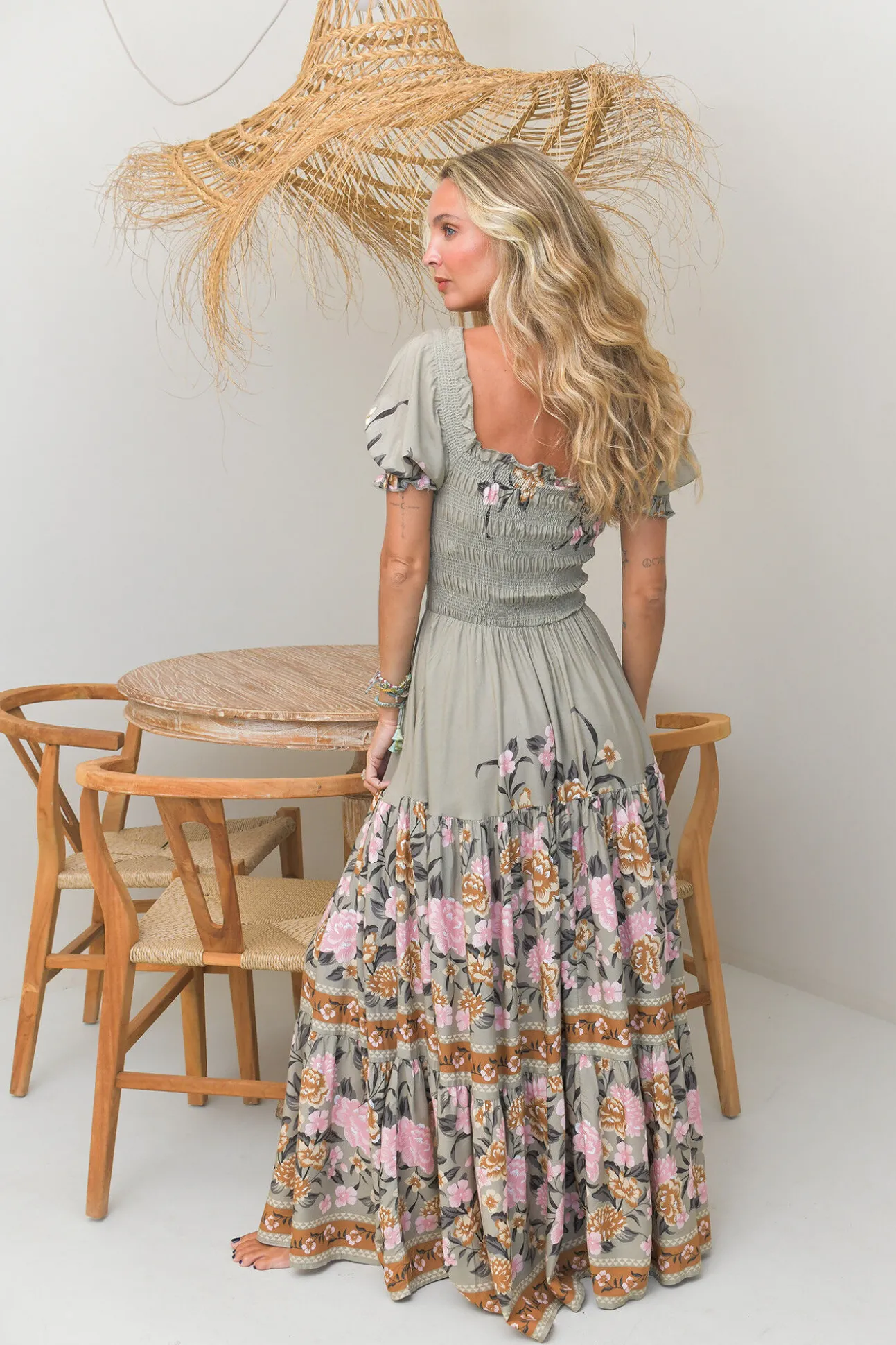 Vestido comprido Claudette