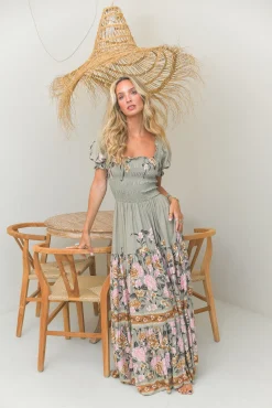Vestido comprido Claudette
