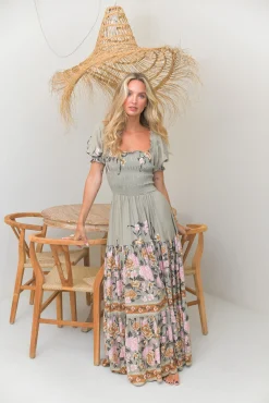 Vestido comprido Claudette