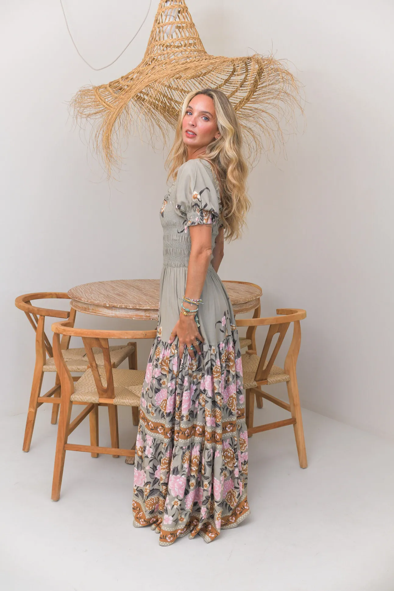 Vestido comprido Claudette