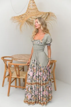 Vestido comprido Claudette