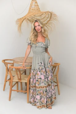 Vestido comprido Claudette