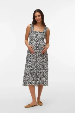 Vestido comprido de alças