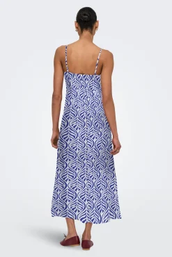 Vestido comprido de alças