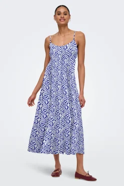 Vestido comprido de alças