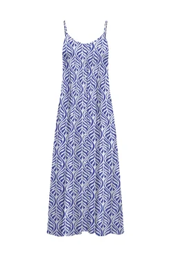 Vestido comprido de alças