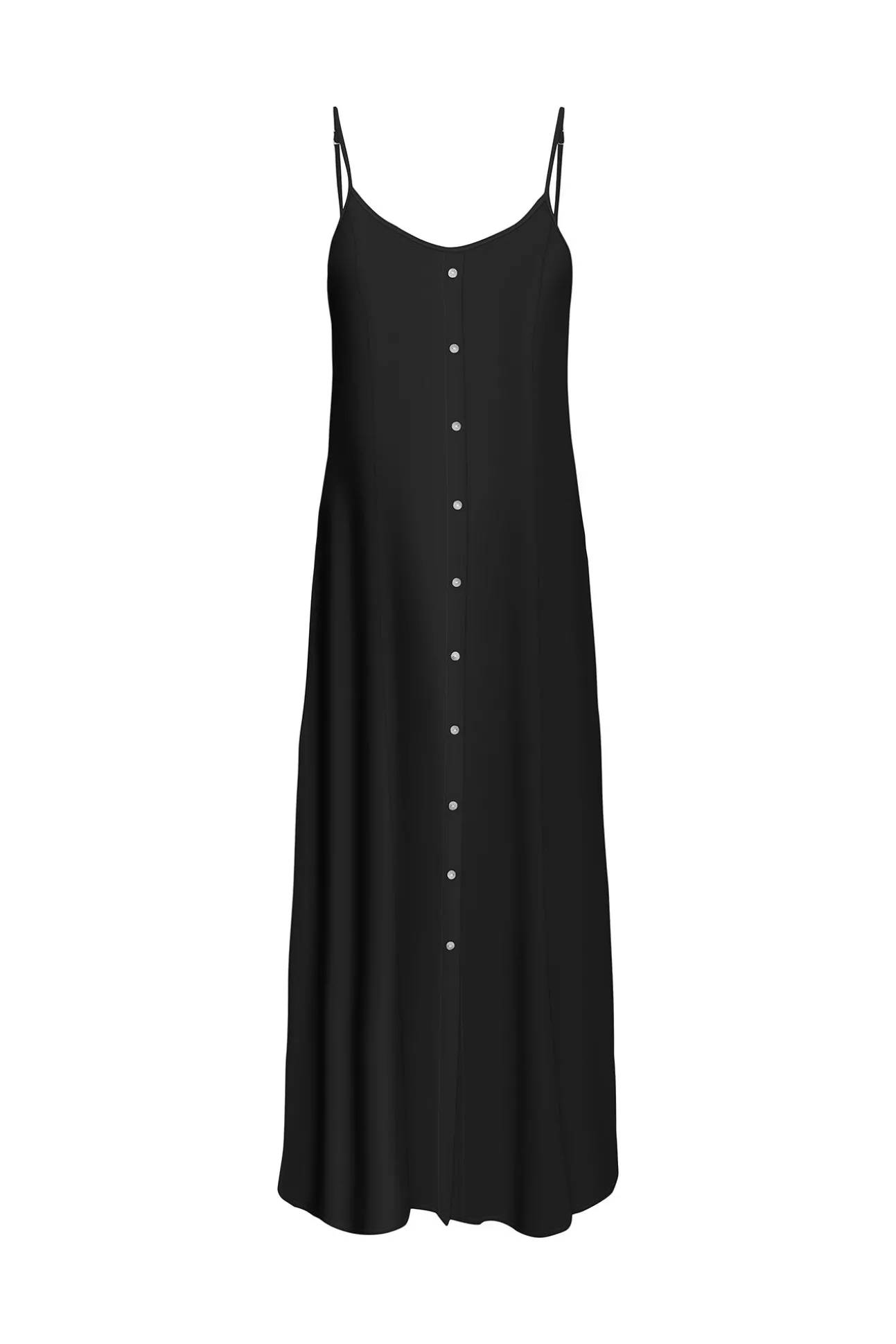 Vestido comprido de alças