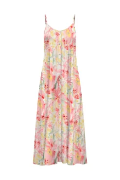 Vestido comprido de alças
