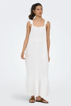 Vestido comprido de alças