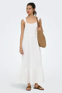 Vestido comprido de alças