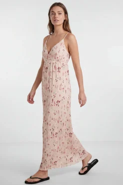 Vestido comprido de alças