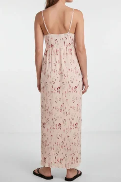 Vestido comprido de alças