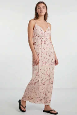 Vestido comprido de alças