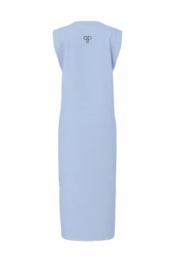 Vestido comprido em algodão