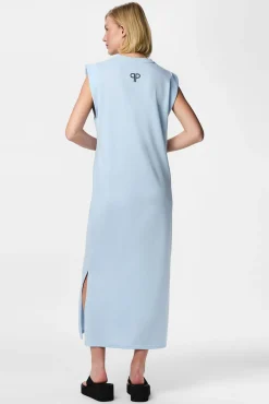 Vestido comprido em algodão