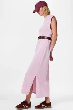 Vestido comprido em algodão