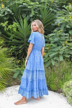 Vestido comprido fluido