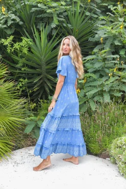 Vestido comprido fluido