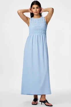 Vestido comprido sem mangas