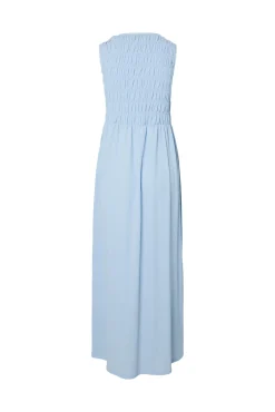 Vestido comprido sem mangas