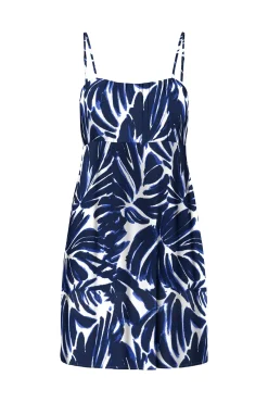 Vestido curto de alças