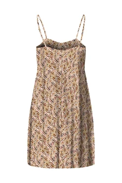 Vestido curto de alças