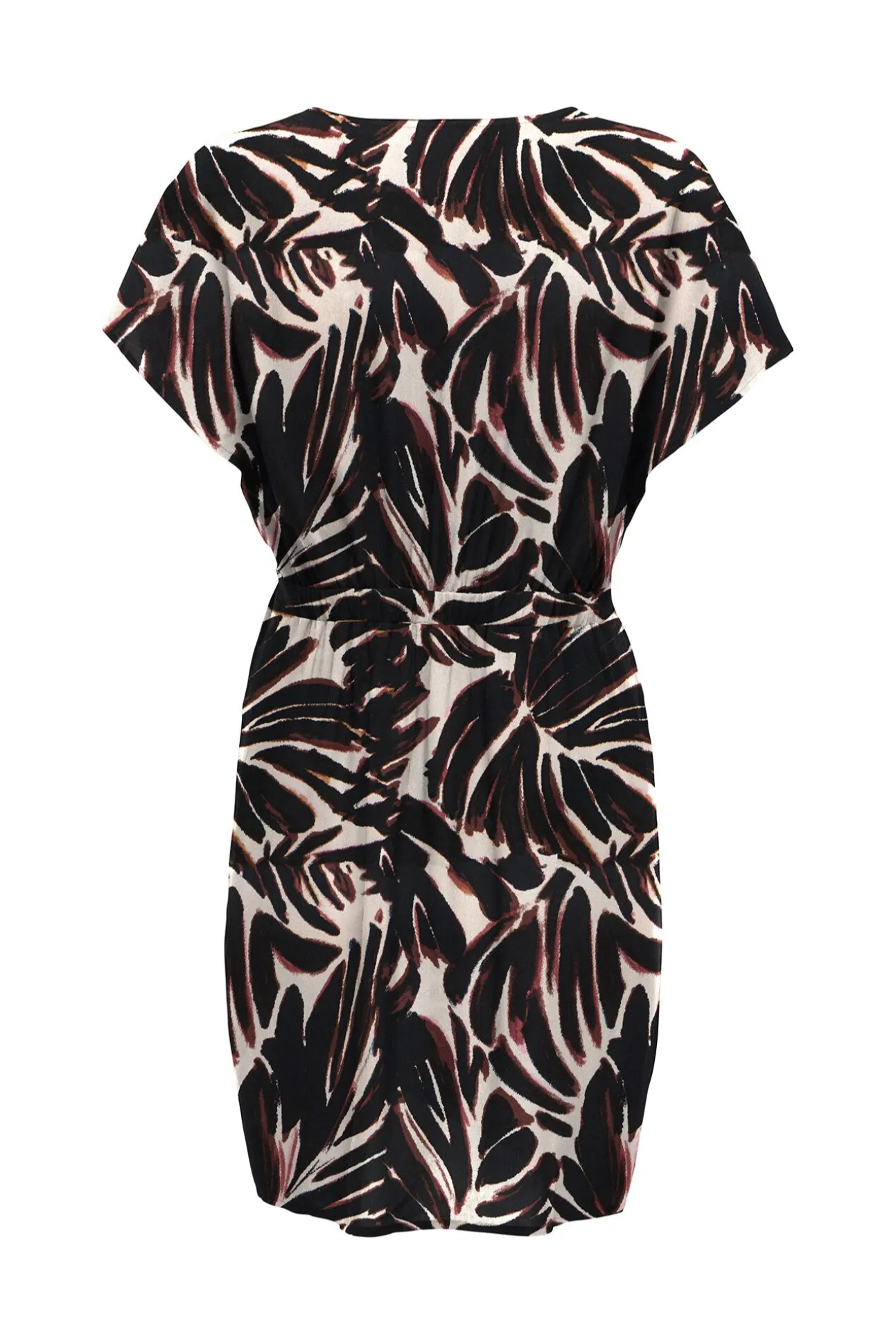Vestido curto estampado floral
