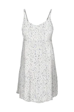 Vestido curto estampado floral