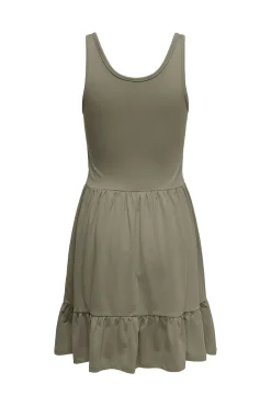 Vestido curto liso