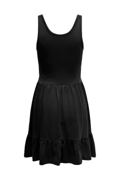Vestido curto liso