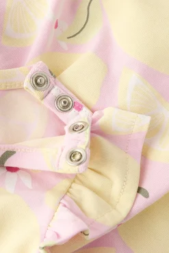 Vestido de bebé com limões