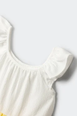 Vestido de blocos menina
