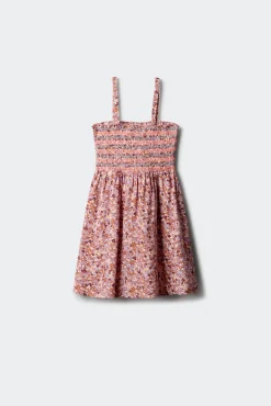 Vestido de flores para menina