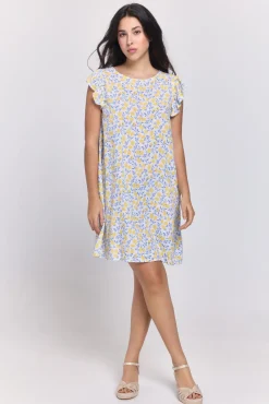 Vestido estampado ECOVERO™