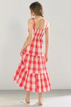 Vestido gingham