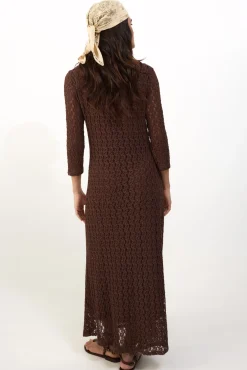 Vestido largo lencero