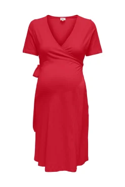 Vestido maternity cruzado