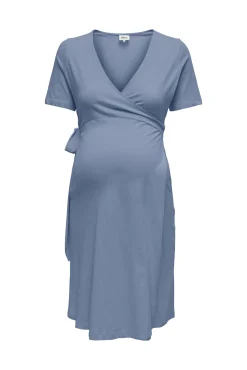 Vestido maternity cruzado