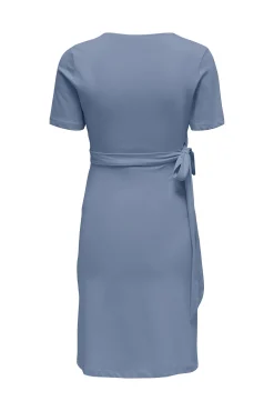 Vestido maternity cruzado
