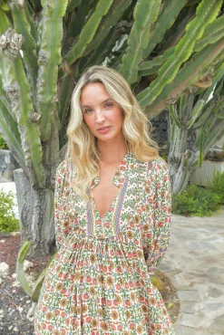 Vestido midi Boheme