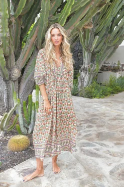 Vestido midi Boheme